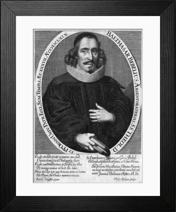Framed Print : Balthasar Bebel Framed Print : Balthasar Bebel