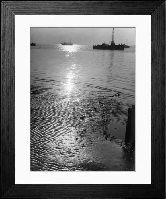 Framed Print : Thames Estuary 1940S Framed Print : Thames Estuary 1940S
