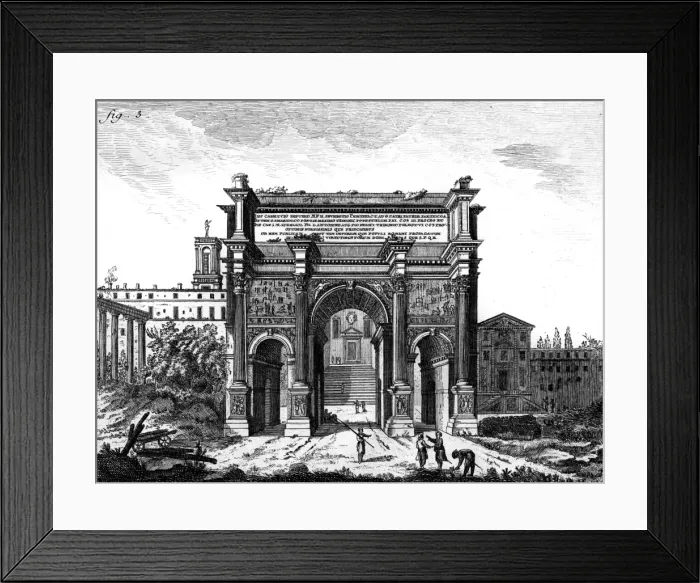 Framed Print : Arch of Septimus Severus Framed Print : Arch of Septimus Severus