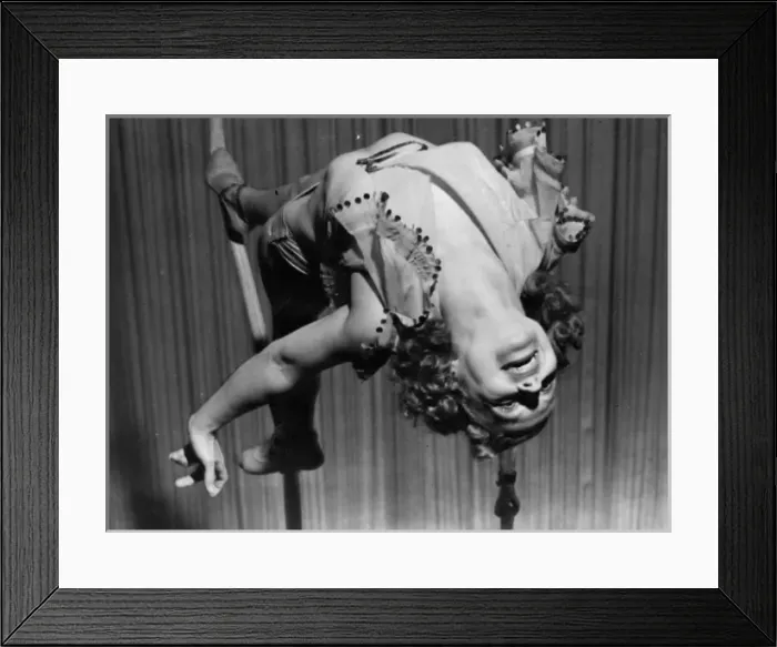 Framed Print : Tightrope Girl Framed Print : Tightrope Girl