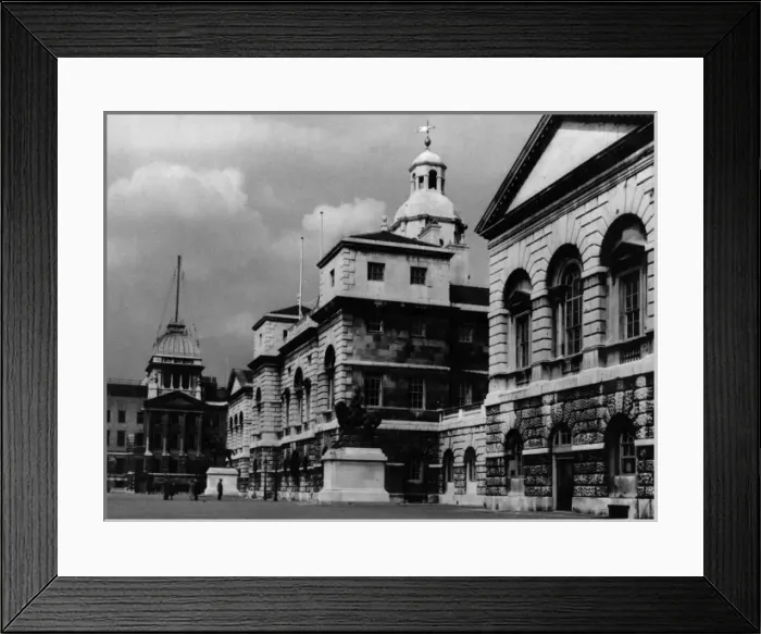 Framed Print : Horse Guards Rear Framed Print : Horse Guards Rear