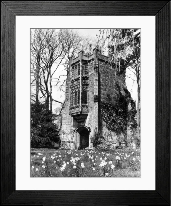 Framed Print : Cerne Abbas Gatehouse Framed Print : Cerne Abbas Gatehouse