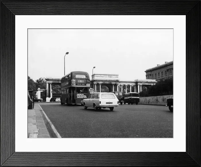 Framed Print : Hyde Park Traffic Jam