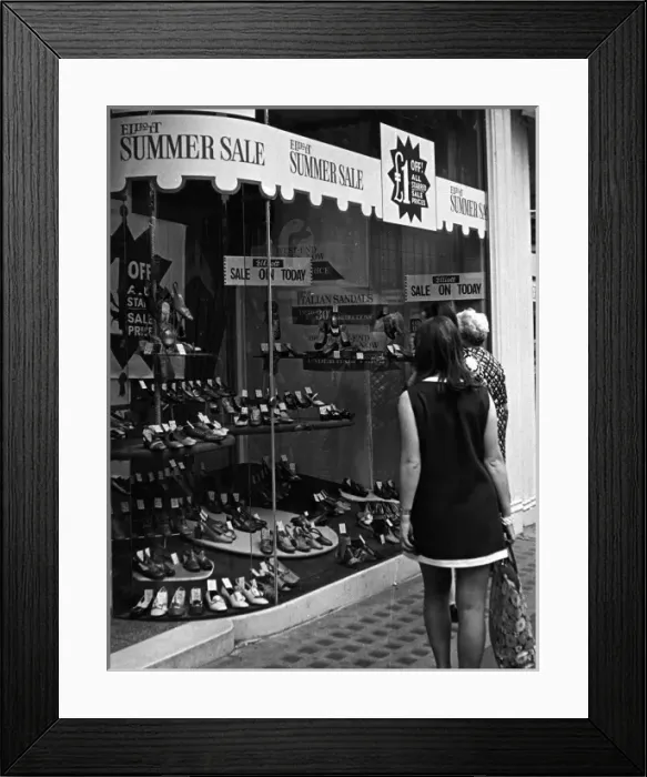 Framed Print : Summer Sales Framed Print : Summer Sales