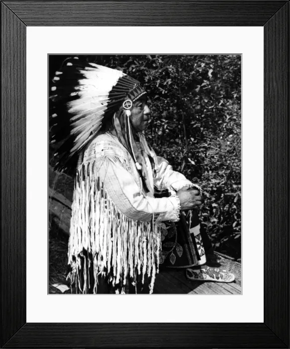Framed Print : Native American Indian Framed Print : Native American Indian