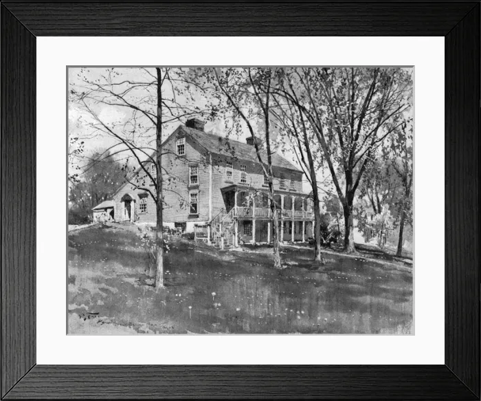 Framed Print : Bryant home Gt Barringtn Framed Print : Bryant home Gt Barringtn