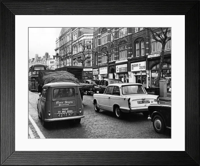 Framed Print : Charing X Road Jam Framed Print : Charing X Road Jam