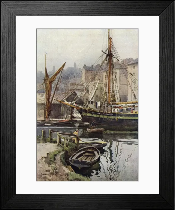 Framed Print : Exeter Quay Framed Print : Exeter Quay