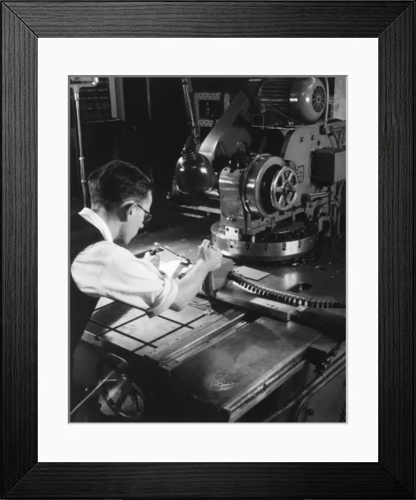 Framed Print : Machine Tool Press Framed Print : Machine Tool Press
