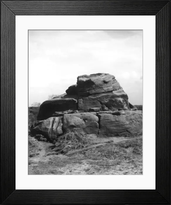 Framed Print : THORs STONE Framed Print : THORs STONE