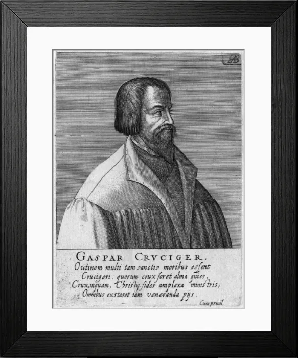 Framed Print : Gaspar Cruciger - 2 Framed Print : Gaspar Cruciger - 2