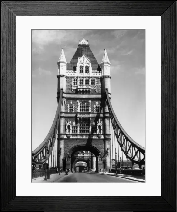 Framed Print : Tower Bridge from Side Framed Print : Tower Bridge from Side