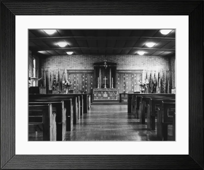 Framed Print : R. A. F. Memorial Chapel Framed Print : R. A. F. Memorial Chapel