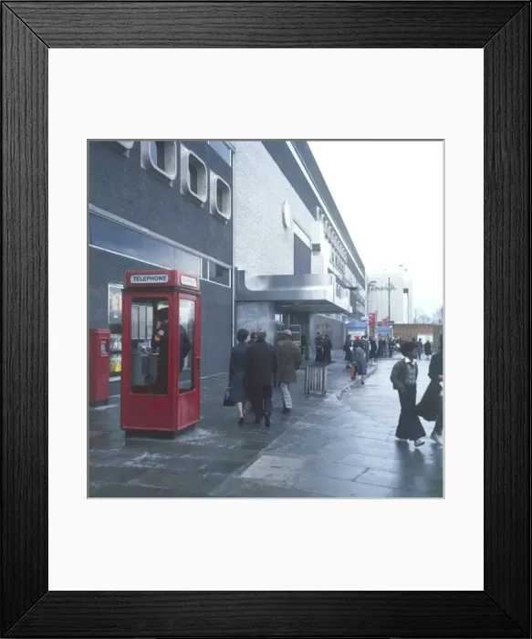 Framed Print : Brent Cross Centre 1977 Framed Print : Brent Cross Centre 1977