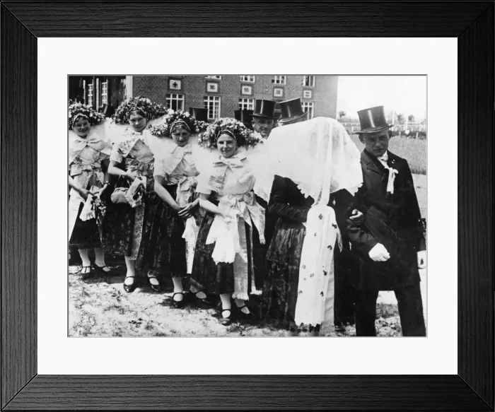 Framed Print : German Rural Wedding Framed Print : German Rural Wedding