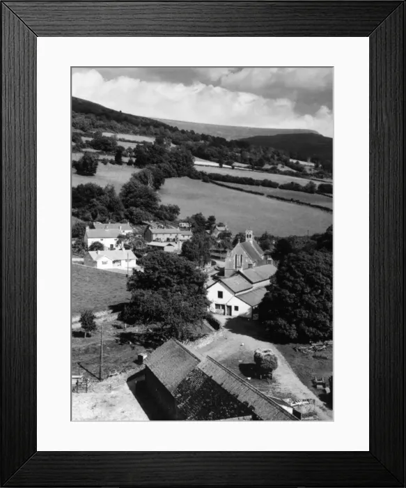 Framed Print : Wales / Tretower Framed Print : Wales / Tretower