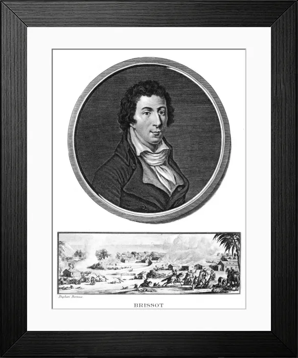 Framed Print : J P Brissot - 2 Framed Print : J P Brissot - 2