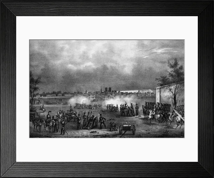 Framed Print : 1830 Revolution Belgium Framed Print : 1830 Revolution Belgium