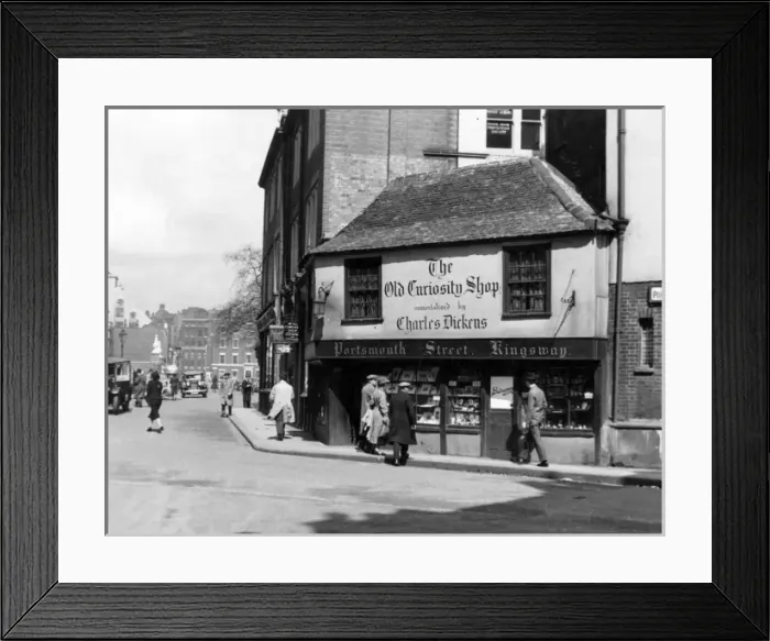 Framed Print : Old Curiosity Shop Framed Print : Old Curiosity Shop