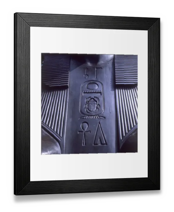 Framed Print : Embankment Sphinx