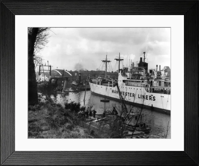 Framed Print : Manchester Ship Canal Framed Print : Manchester Ship Canal