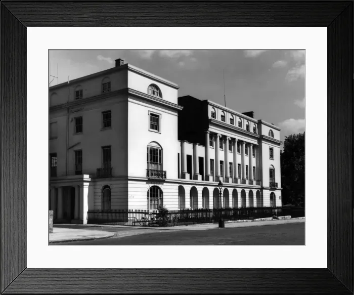 Framed Print : Regency Town Houses Framed Print : Regency Town Houses