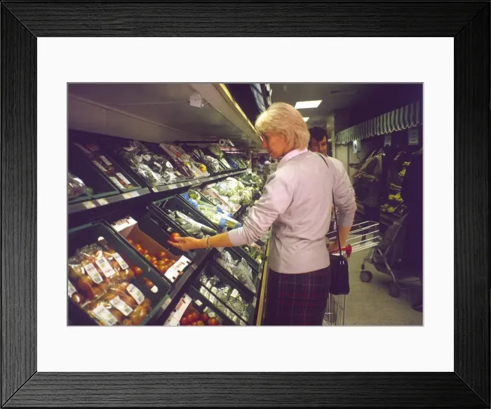 Framed Print : Tesco Supermarket Framed Print : Tesco Supermarket