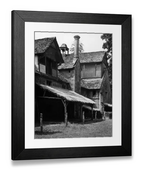 Framed Print : Lacock Abbey Gables Framed Print : Lacock Abbey Gables