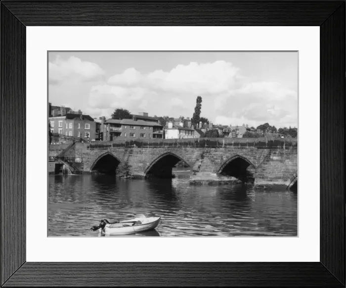 Framed Print : Old Dee Bridge Framed Print : Old Dee Bridge
