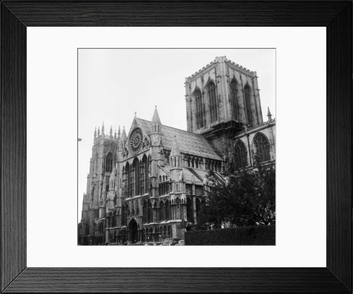 Framed Print : York Minster, South Side