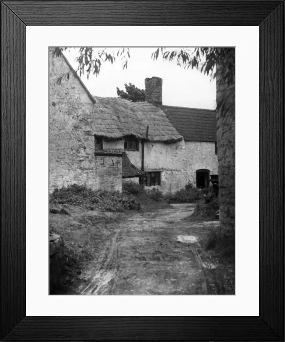 Framed Print : English Farmhouse Framed Print : English Farmhouse