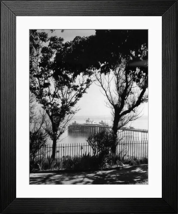 Framed Print : Llandudno Pier Framed Print : Llandudno Pier