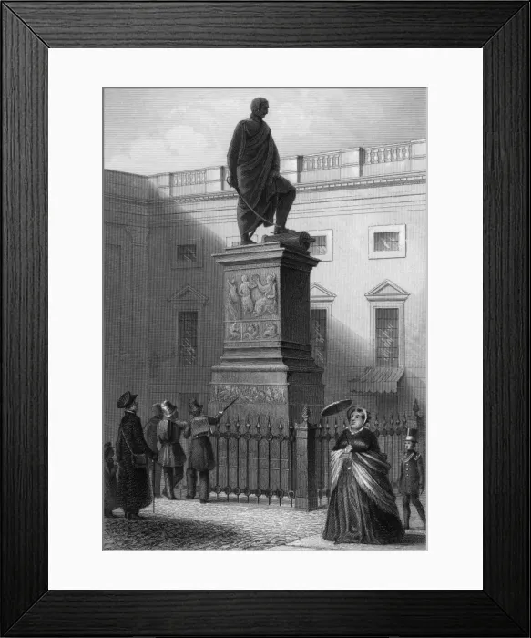 Framed Print : Blucher (Statue Admired) Framed Print : Blucher (Statue Admired)