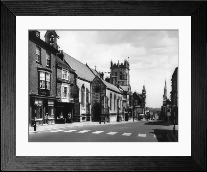 Framed Print : Dorchester High Street Framed Print : Dorchester High Street