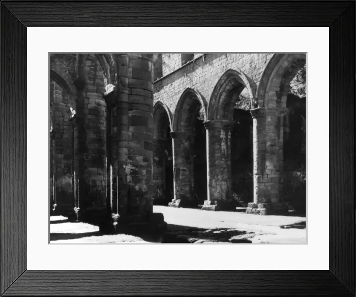 Framed Print : Fountains Abbey Nave Framed Print : Fountains Abbey Nave