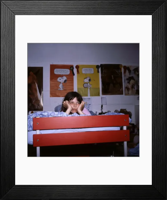 Framed Print : Bored Teenager Framed Print : Bored Teenager