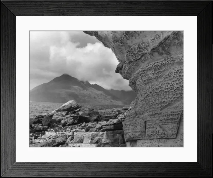 Framed Print : Honeycombed Rocks Framed Print : Honeycombed Rocks