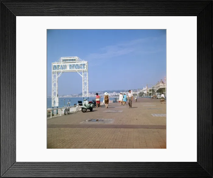 Framed Print : France / Nice 1967 Framed Print : France / Nice 1967