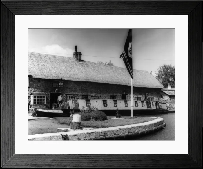 Framed Print : Grand Union Canal Boats Framed Print : Grand Union Canal Boats