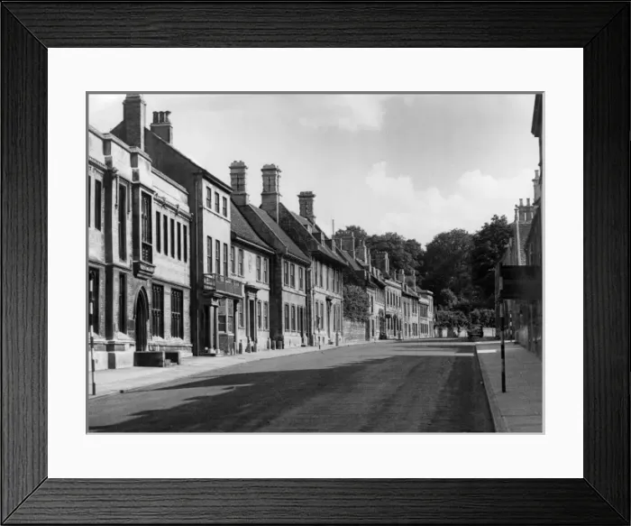 Framed Print : Stamford Houses Framed Print : Stamford Houses
