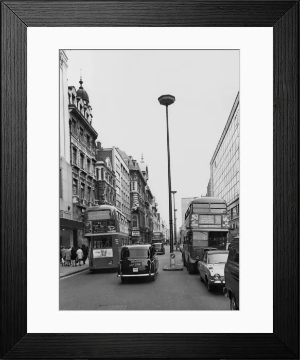 Framed Print : London / Oxford Street Framed Print : London / Oxford Street