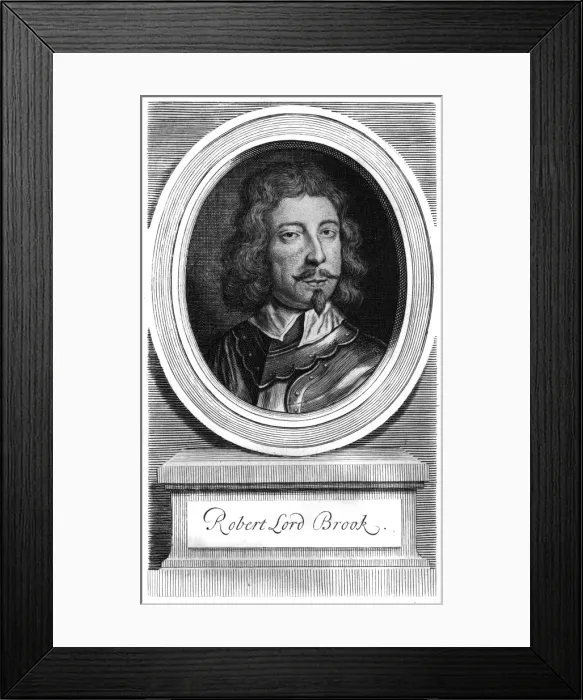 Framed Print : Robert Lord Brooke - 5 Framed Print : Robert Lord Brooke - 5
