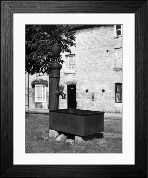 Framed Print : English Water Pump Framed Print : English Water Pump
