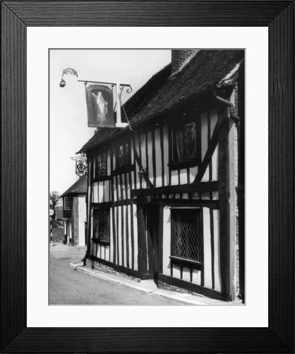 Framed Print : Leather Bottle, Cobham Framed Print : Leather Bottle, Cobham