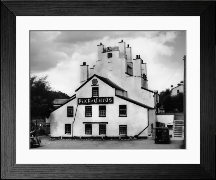 Framed Print : PACK OF CARDS PUB Framed Print : PACK OF CARDS PUB
