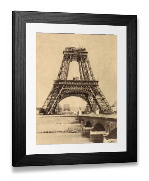 Framed Print : Eiffel Tower Photo Framed Print : Eiffel Tower Photo