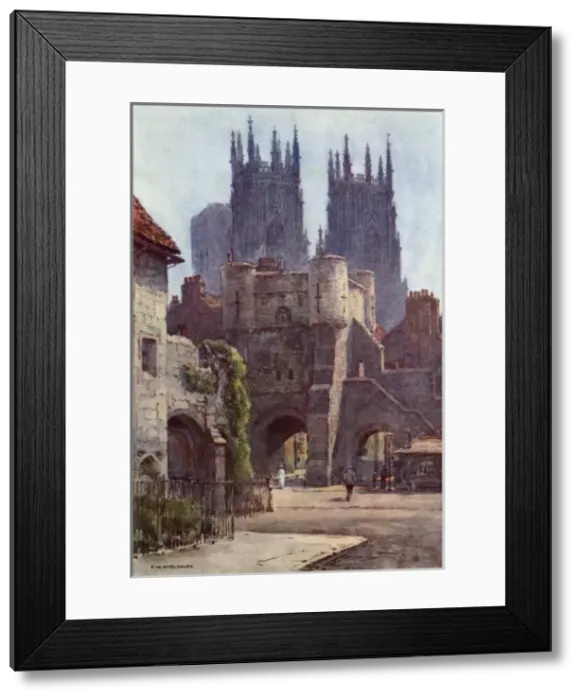 Framed Print : York Bootham Bar Framed Print : York Bootham Bar