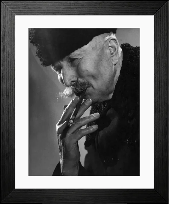 Framed Print : Old Hungarian Peasant Framed Print : Old Hungarian Peasant
