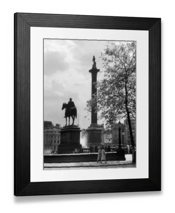 Framed Print : Trafalgar Square Framed Print : Trafalgar Square