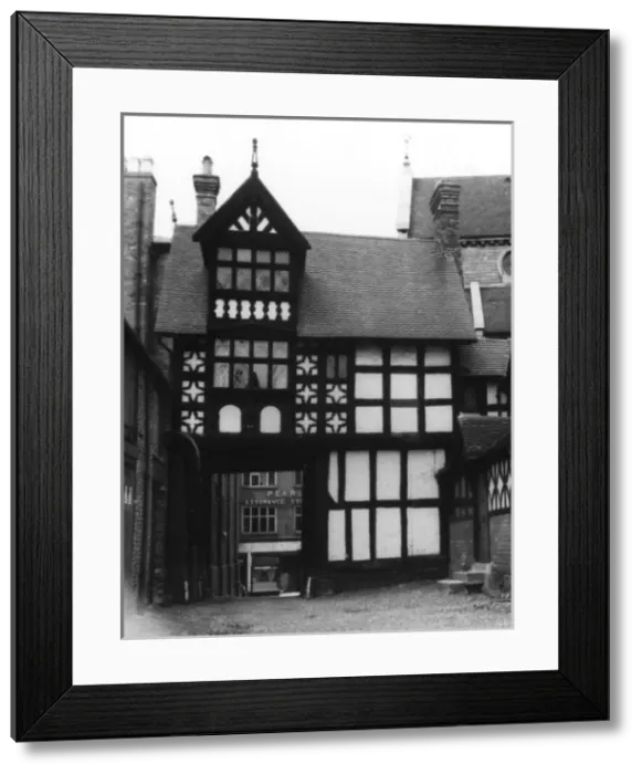 Framed Print : Half-Timbered Gateway Framed Print : Half-Timbered Gateway